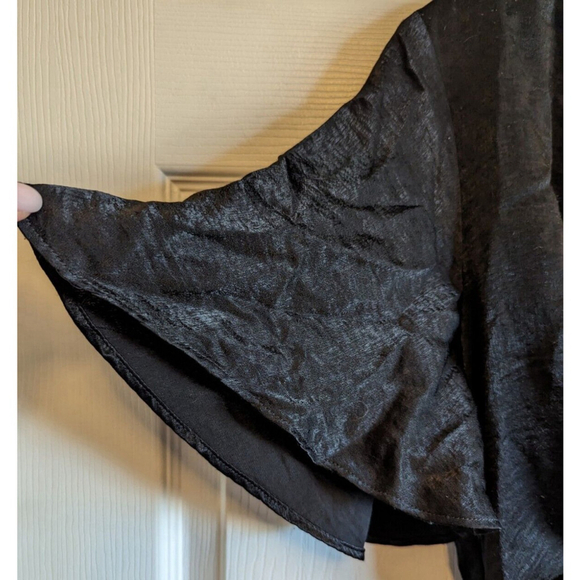 Show Me Your Mumu Women L Black Jenna Jumpsuit Flutter Maxi New - Picture 10 of 12